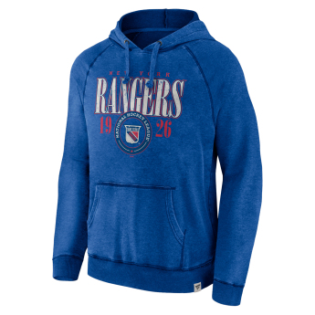 New York Rangers pánská mikina s kapucí A/LS Hoodie blue