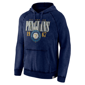 Pittsburgh Penguins pánská mikina s kapucí A/LS Hoodie navy