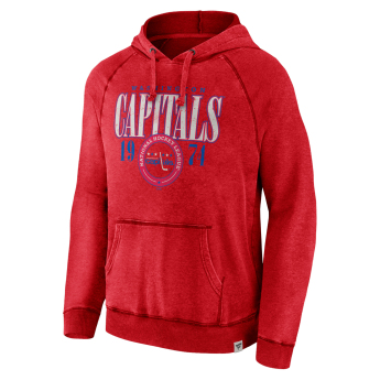 Washington Capitals pánská mikina s kapucí A/LS Hoodie red