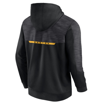 Boston Bruins pánská mikina s kapucí Poly Fleece POH black