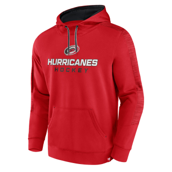 Carolina Hurricanes pánská mikina s kapucí Poly Fleece POH red