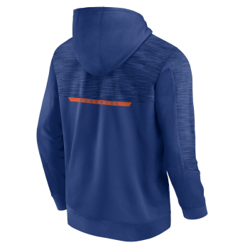 Edmonton Oilers pánská mikina s kapucí Poly Fleece POH blue