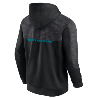 San Jose Sharks pánská mikina s kapucí Poly Fleece POH black