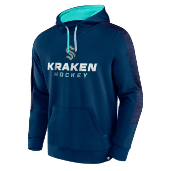 Seattle Kraken pánská mikina s kapucí Poly Fleece POH navy