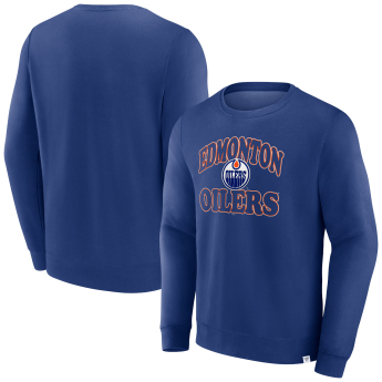 Edmonton Oilers pánská mikina Fleece Crew