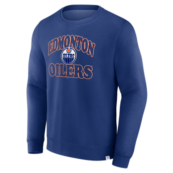 Edmonton Oilers pánská mikina Fleece Crew