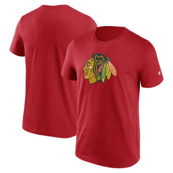 Chicago Blackhawks pánské tričko Primary Logo Graphic T-Shirt red