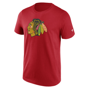 Chicago Blackhawks pánské tričko Primary Logo Graphic T-Shirt red