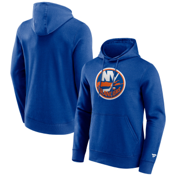 New York Islanders pánská mikina s kapucí Primary Logo Graphic Hoodie blue