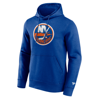 New York Islanders pánská mikina s kapucí Primary Logo Graphic Hoodie blue