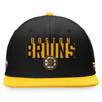 Boston Bruins čepice flat kšiltovka Fundamental Color Blocked Snapback