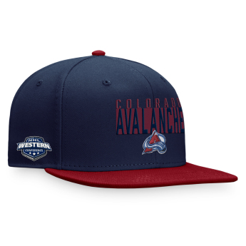 Colorado Avalanche čepice flat kšiltovka Fundamental Color Blocked Snapback