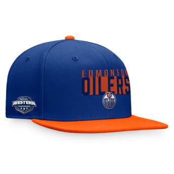 Edmonton Oilers čepice flat kšiltovka Fundamental Color Blocked Snapback