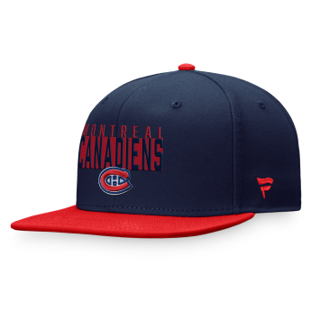 Montreal Canadiens čepice flat kšiltovka Fundamental Color Blocked Snapback