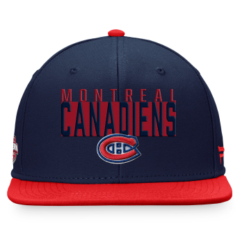 Montreal Canadiens čepice flat kšiltovka Fundamental Color Blocked Snapback