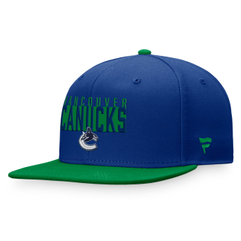 Vancouver Canucks čepice flat kšiltovka Fundamental Color Blocked Snapback