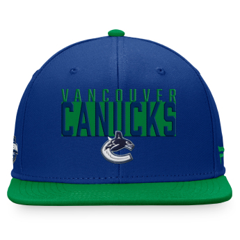 Vancouver Canucks čepice flat kšiltovka Fundamental Color Blocked Snapback