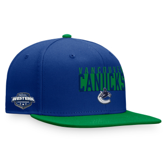 Vancouver Canucks čepice flat kšiltovka Fundamental Color Blocked Snapback