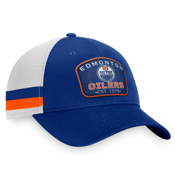 Edmonton Oilers čepice baseballová kšiltovka Fundamental Structured Trucker