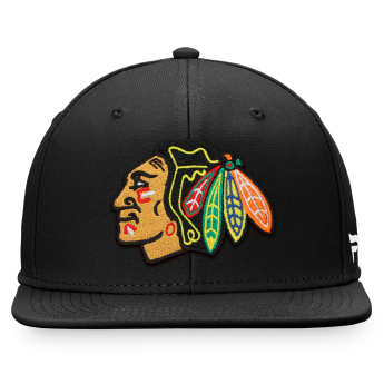 Chicago Blackhawks čepice flat kšiltovka Core Snapback black