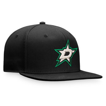 Dallas Stars čepice flat kšiltovka Core Snapback black