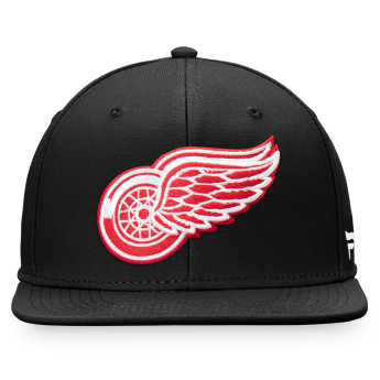 Detroit Red Wings čepice flat kšiltovka Core Snapback black