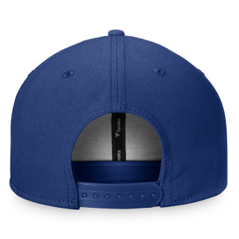 Edmonton Oilers čepice flat kšiltovka Core Snapback blue