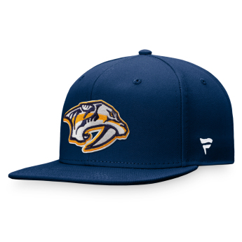 Nashville Predators čepice flat kšiltovka Core Snapback blue