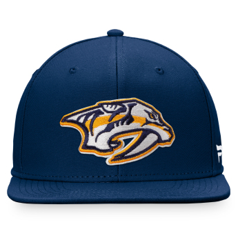 Nashville Predators čepice flat kšiltovka Core Snapback blue