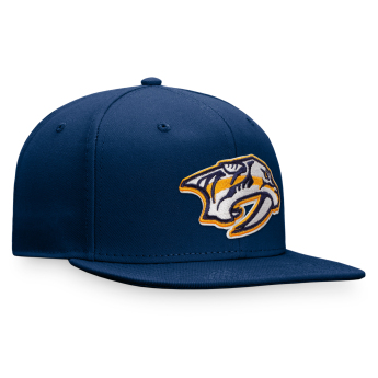 Nashville Predators čepice flat kšiltovka Core Snapback blue