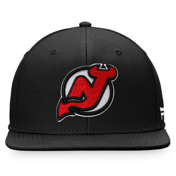 New Jersey Devils čepice flat kšiltovka Core Snapback black