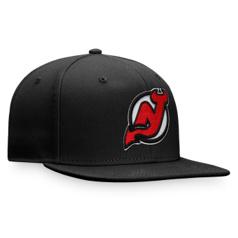 New Jersey Devils čepice flat kšiltovka Core Snapback black
