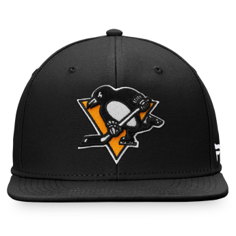 Pittsburgh Penguins čepice flat kšiltovka Core Snapback black