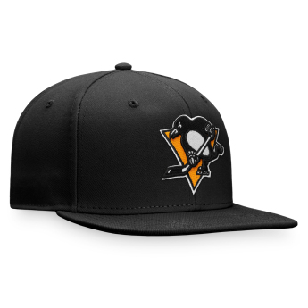 Pittsburgh Penguins čepice flat kšiltovka Core Snapback black