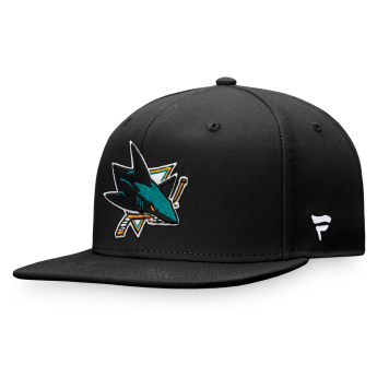 San Jose Sharks čepice flat kšiltovka Core Snapback black