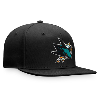 San Jose Sharks čepice flat kšiltovka Core Snapback black