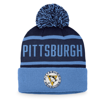 Pittsburgh Penguins zimní čepice Heritage Beanie Cuff with Pom