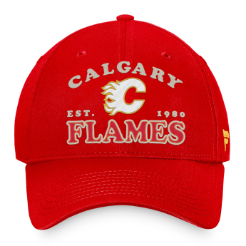 Calgary Flames čepice baseballová kšiltovka Heritage Unstructured Adjustable
