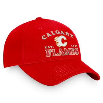 Calgary Flames čepice baseballová kšiltovka Heritage Unstructured Adjustable