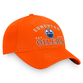 Edmonton Oilers čepice baseballová kšiltovka Heritage Unstructured Adjustable