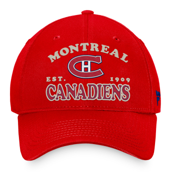 Montreal Canadiens čepice baseballová kšiltovka Heritage Unstructured Adjustable