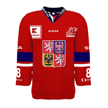 Hokejové reprezentace hokejový dres Czech Republic 2023/24 CCM PRO Authentic - red