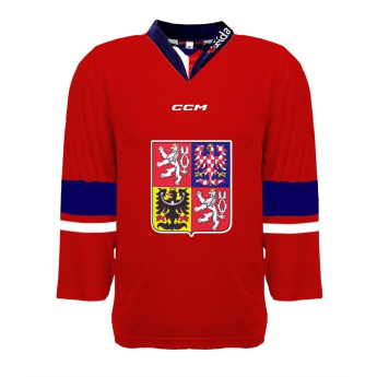 Hokejové reprezentace hokejový dres Czech Republic 2023/2024 CCM Fandres replica - red