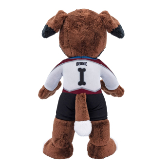 Colorado Avalanche plyšový maskot Bernie #1 Plush Figure White Road