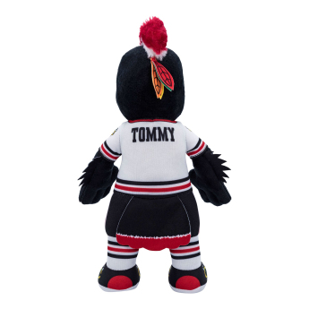 Chicago Blackhawks plyšový maskot Tommyhawk #00 Plush Figure White
