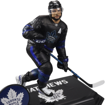 Toronto Maple Leafs figurka Auston Matthews #34 Figure SportsPicks THIRD JERSEY GOLD LABEL