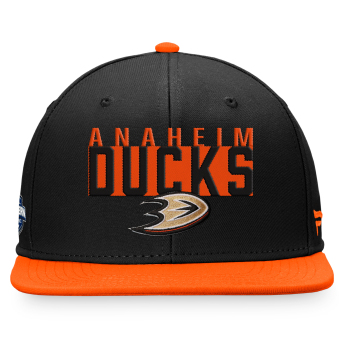 Anaheim Ducks čepice flat kšiltovka Fundamental Color Blocked Snapback