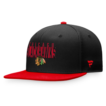 Chicago Blackhawks čepice flat kšiltovka Fundamental Color Blocked Snapback