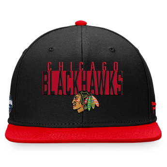 Chicago Blackhawks čepice flat kšiltovka Fundamental Color Blocked Snapback