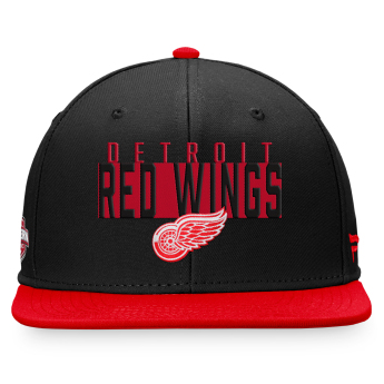 Detroit Red Wings čepice flat kšiltovka Fundamental Color Blocked Snapback